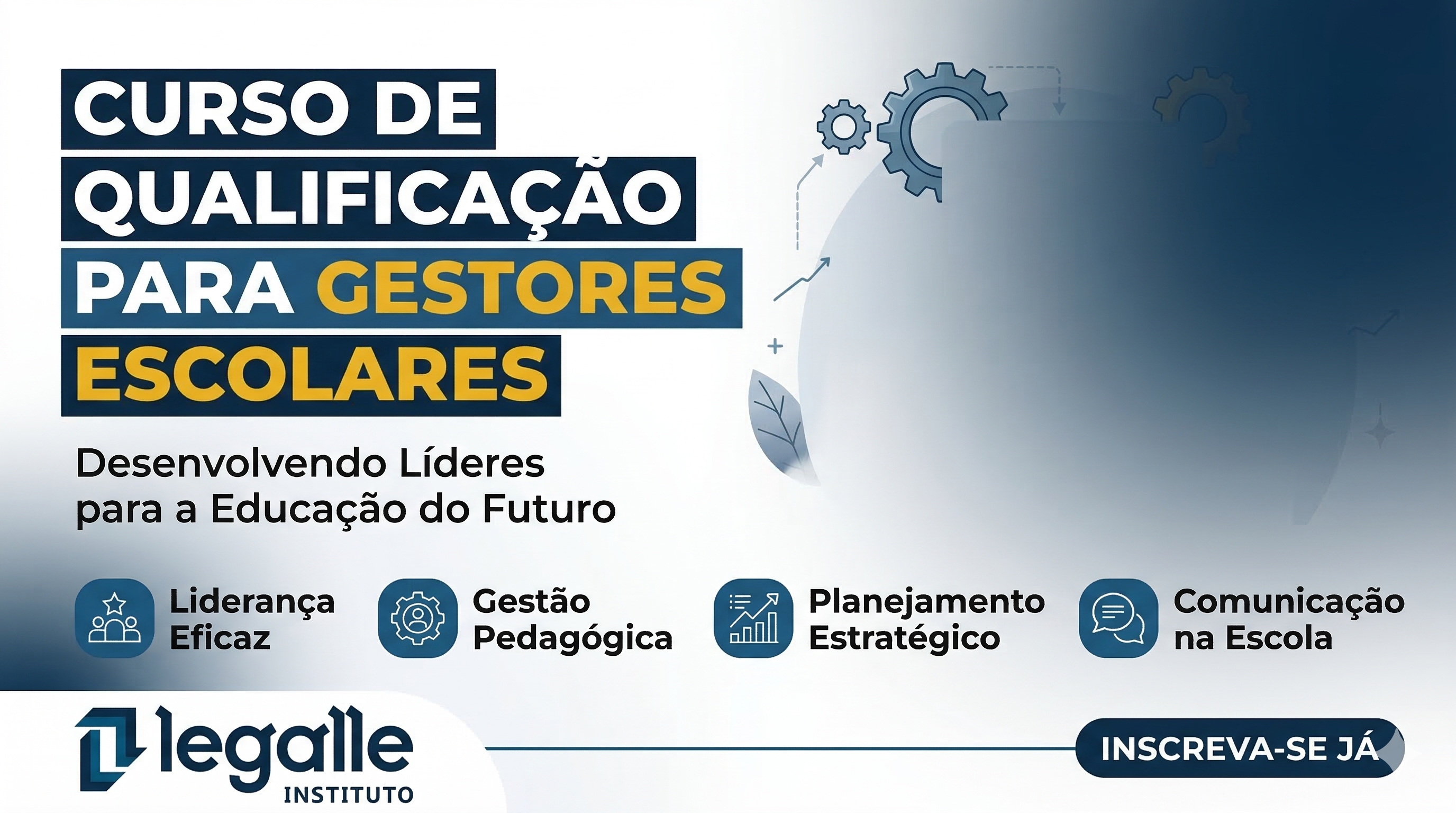 Curso de Qualificação para Gestores Escolares